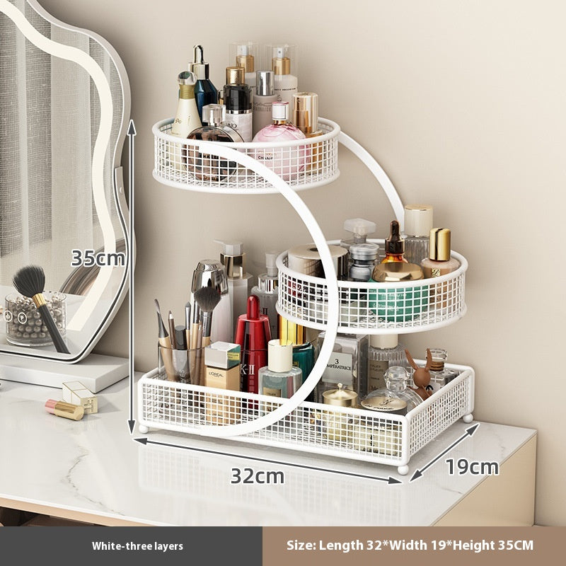 Minimalistischer Kosmetik-Organizer aus Metall – Bild 11 | LuxeStyle
