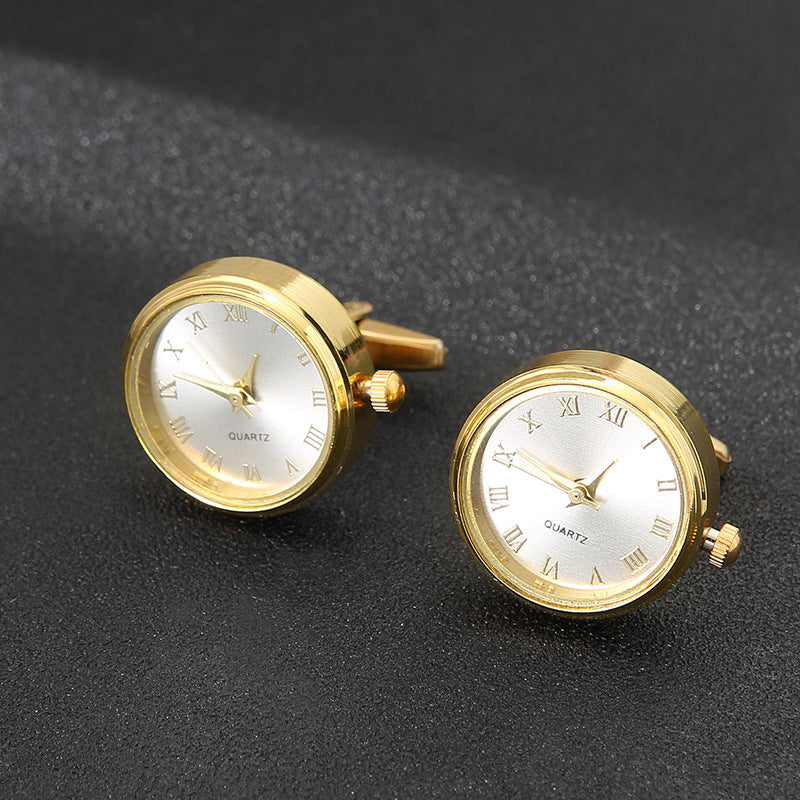 Luxus-Uhr als Manschettenknöpfe