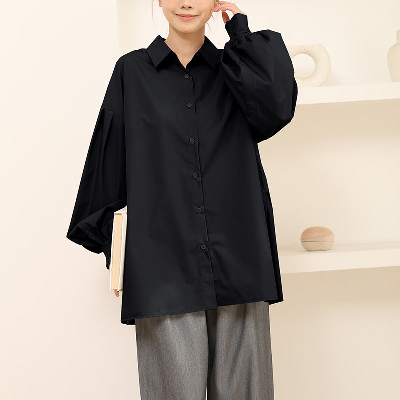 Elegantes Top mit Kerbkragen
