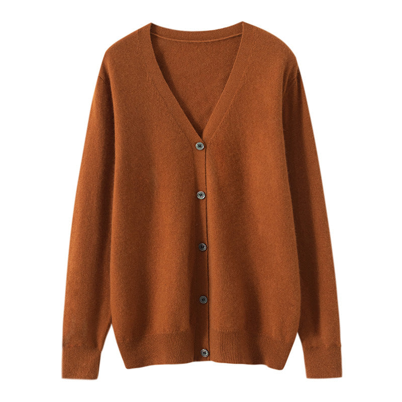 Herren Cardigan aus Schurwolle Frühling/Herbst