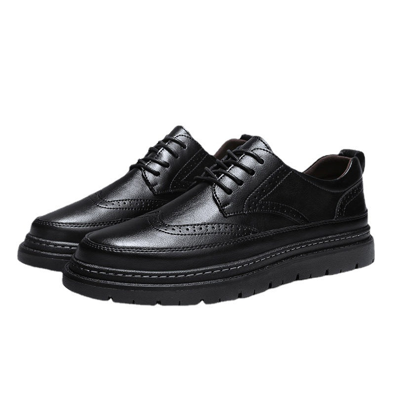 Brogue Leder Business-Schuhe für Herren | LuxeStyle
