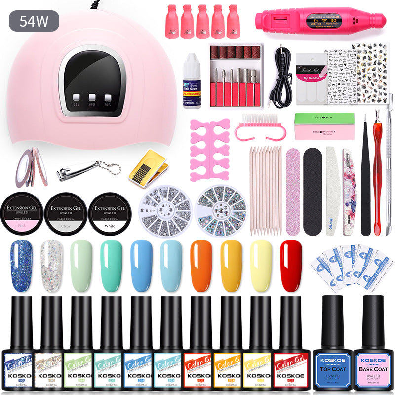 Sequin Nagellack Gel-Kit mit Lichthärtungsgerät – Bild 12 | LuxeStyle