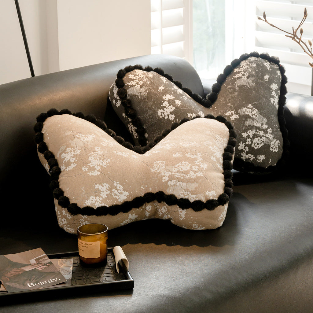 Retro Schmetterling Kissen – Bild 2 | LuxeStyle