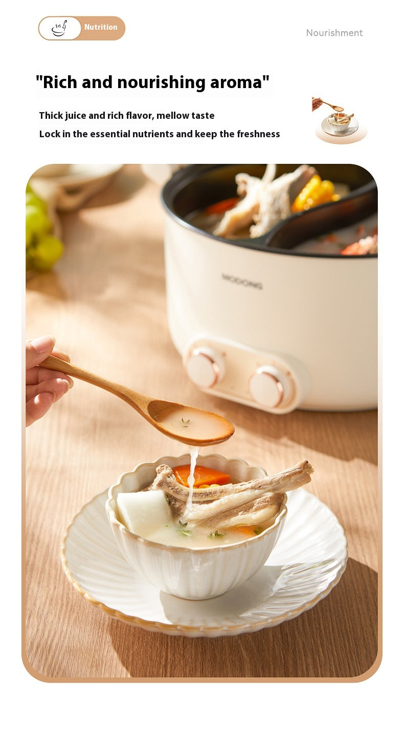 Elektrischer Mandarin-Enten-Hot Pot