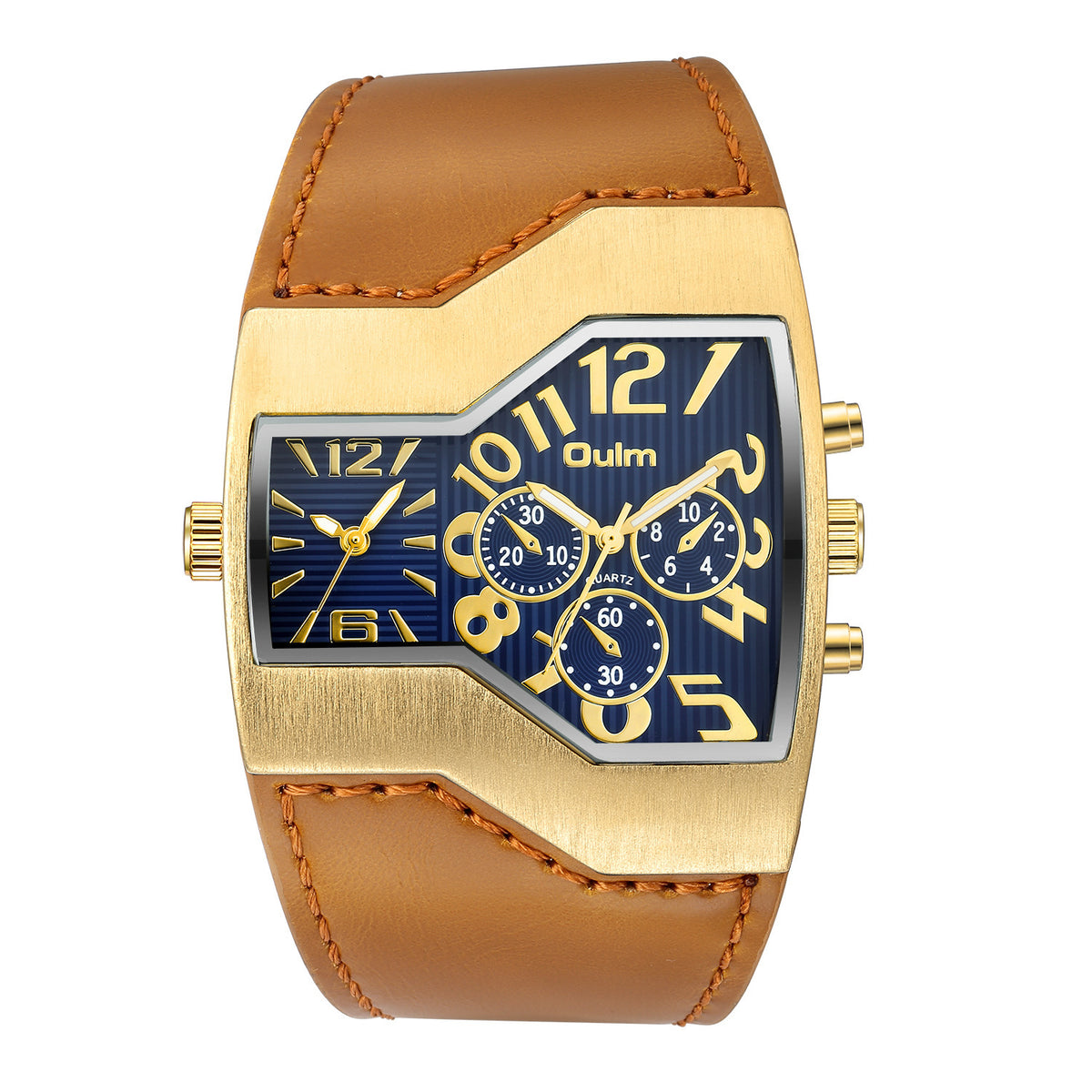 Premium Herrenuhr mit grossem Zifferblatt – Bild 5 | LuxeStyle