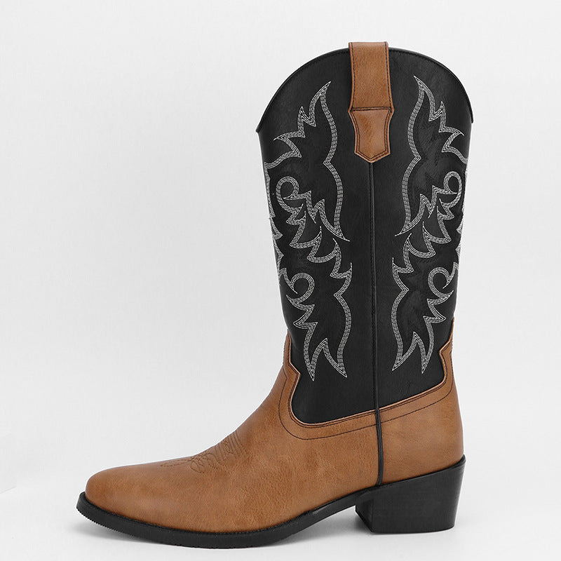 Retro High Leg Boots für Herren