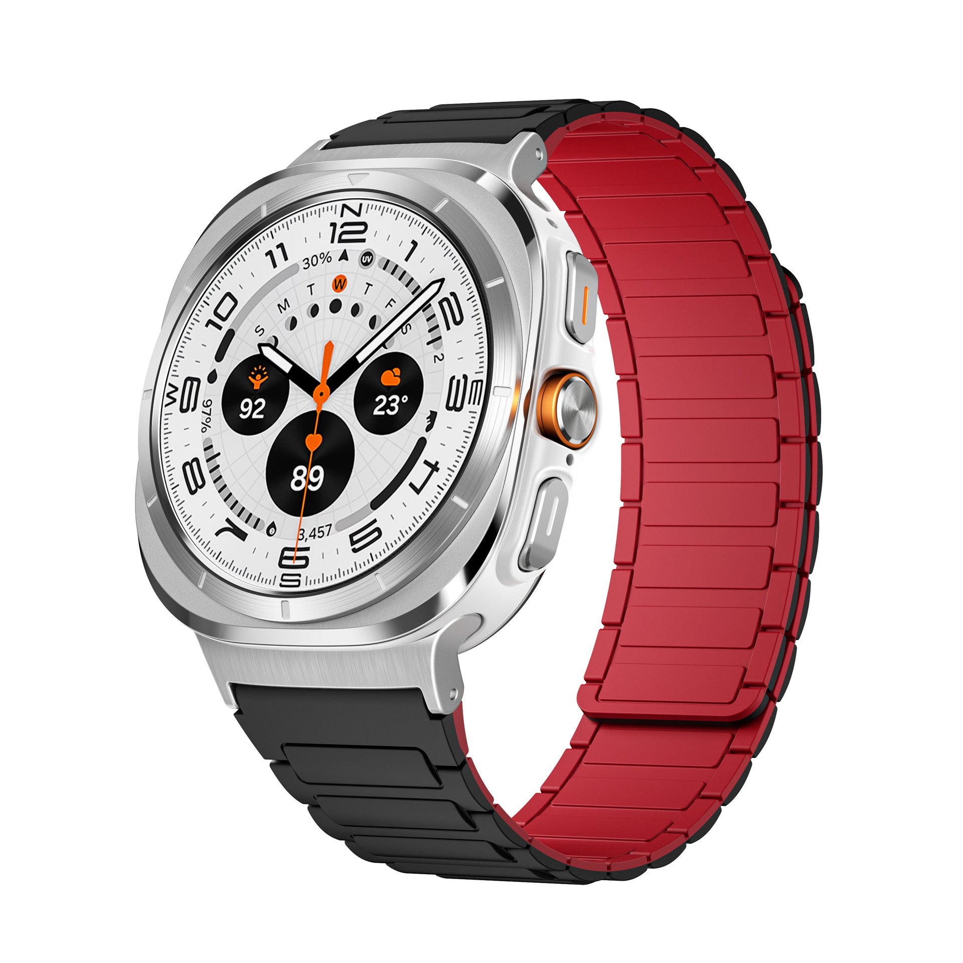 Magnetisches Silikonarmband für Samsung Watch Ultra