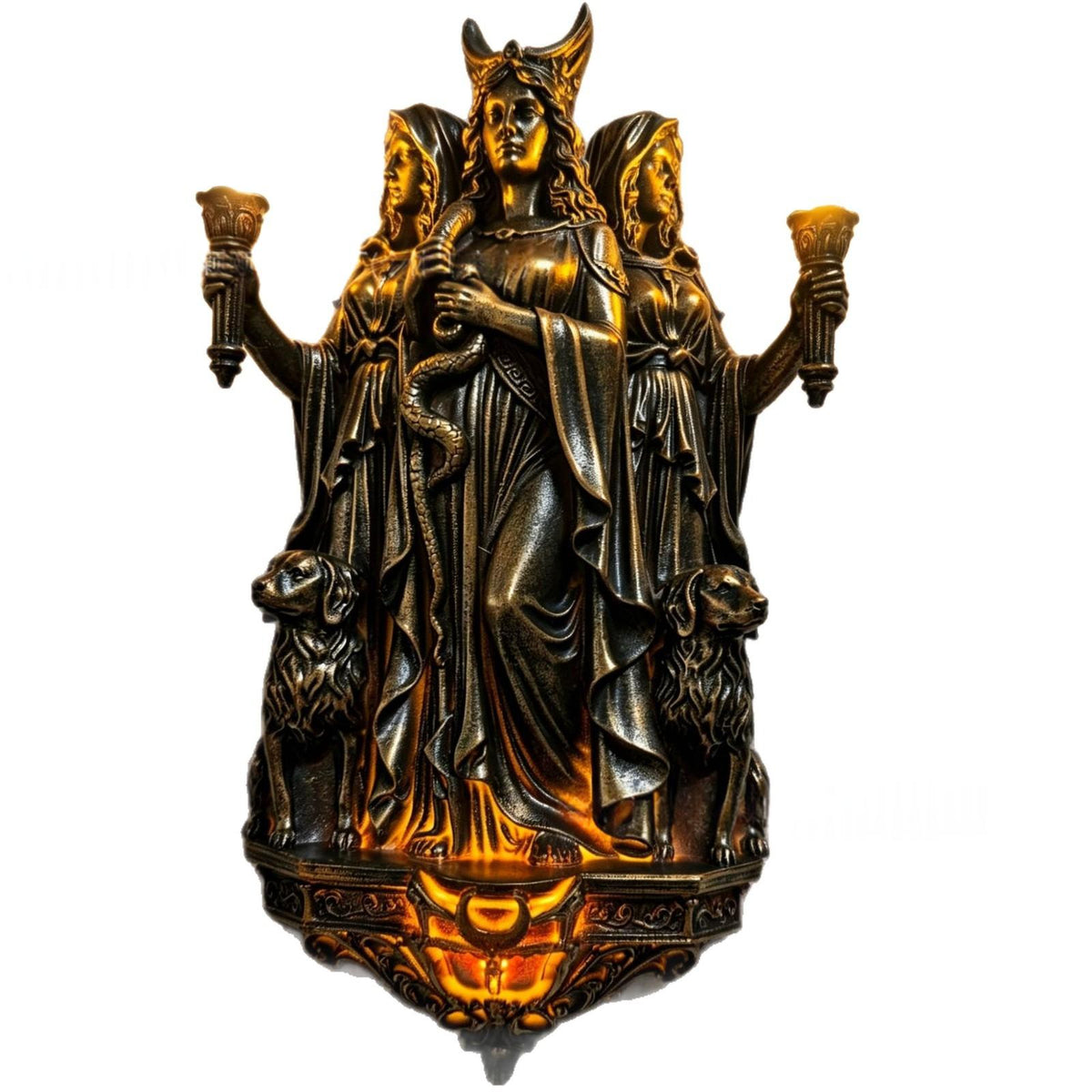 Archangel Michael Wandlampe aus Resin – Bild 2 | LuxeStyle