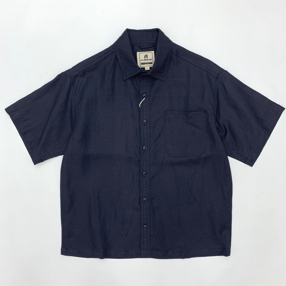 Leinenhemd Kurzarm – Japanischer Retro-Stil – Bild 7 | LuxeStyle
