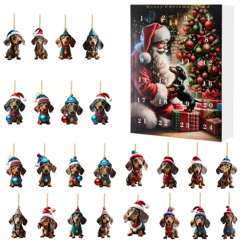 Weihnachts Countdown Tieranhänger Dekoration – Bild 2 | LuxeStyle