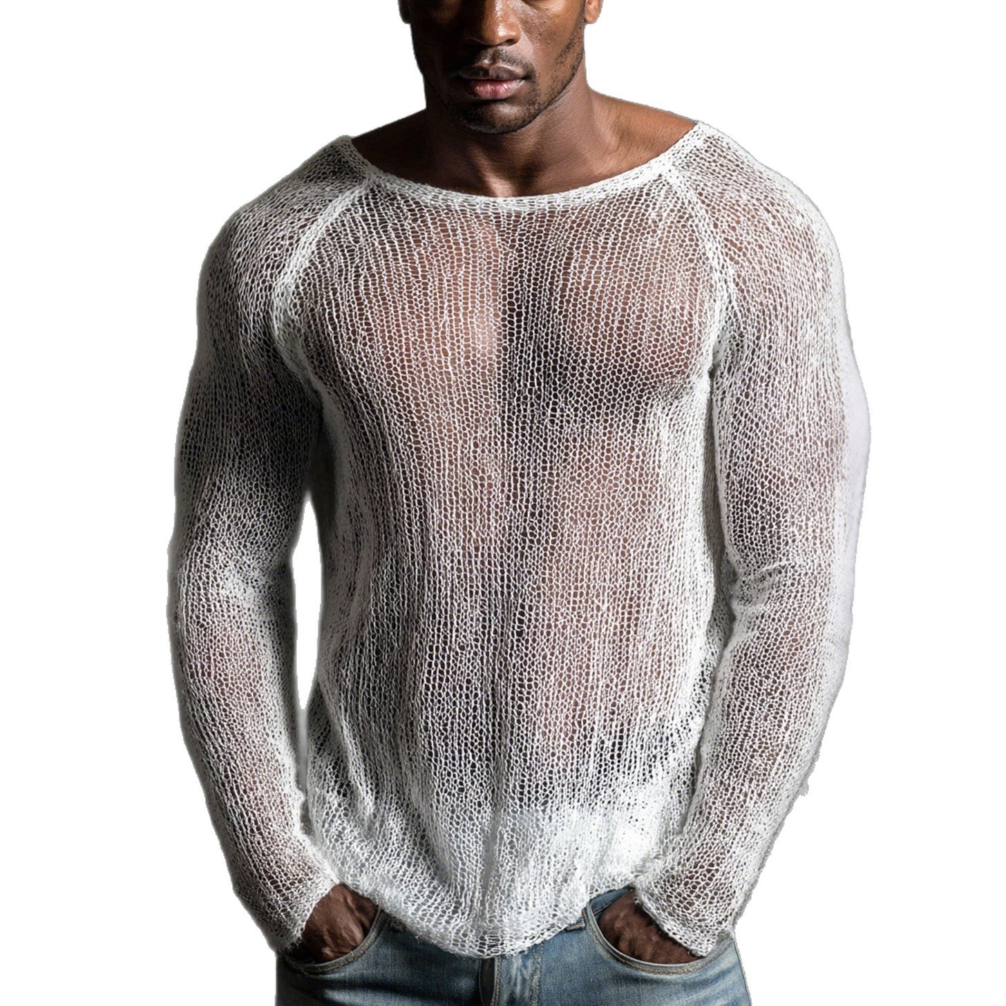 Luftiges Langarmshirt für Herren