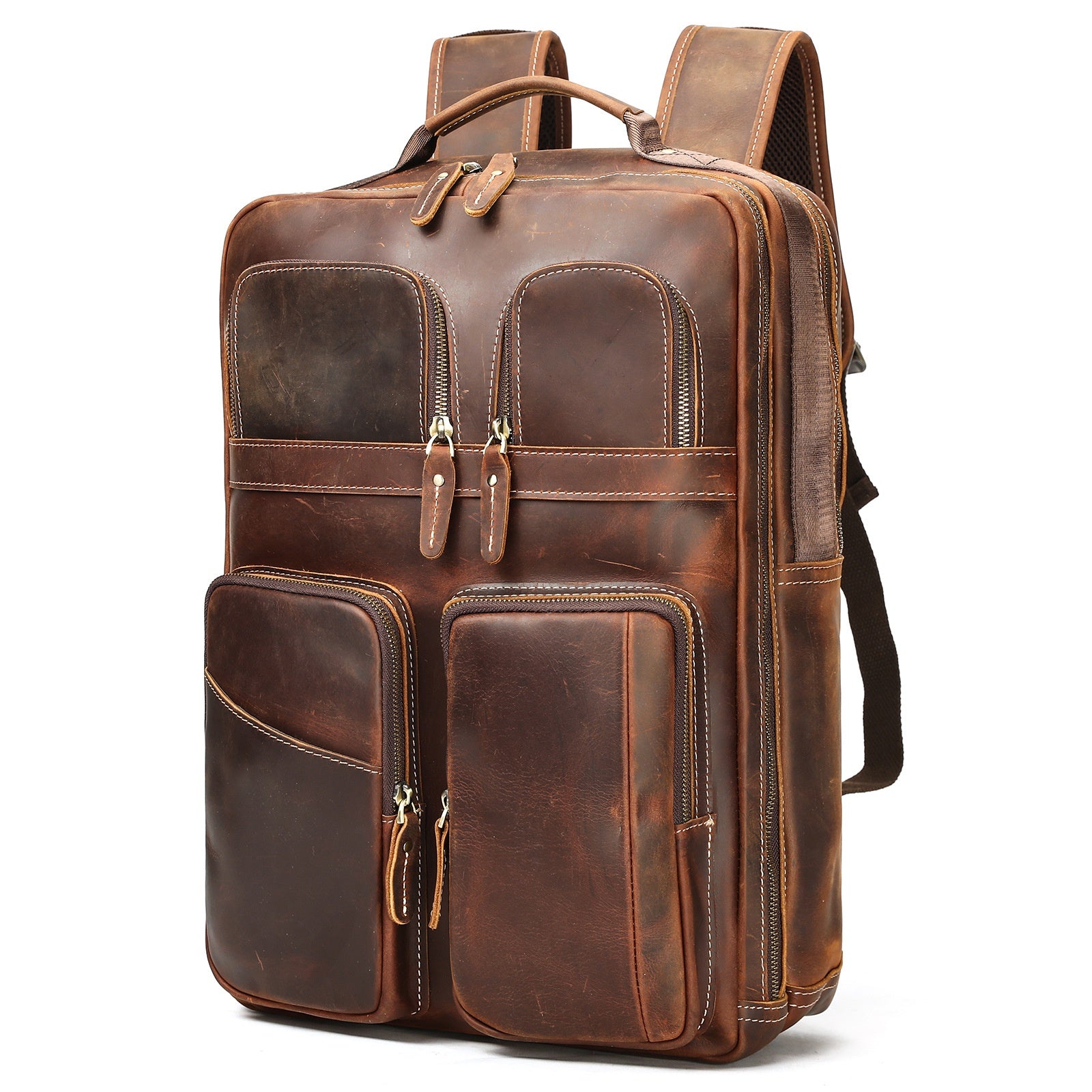 Lederrucksack «Outdoor» – Ansicht 4