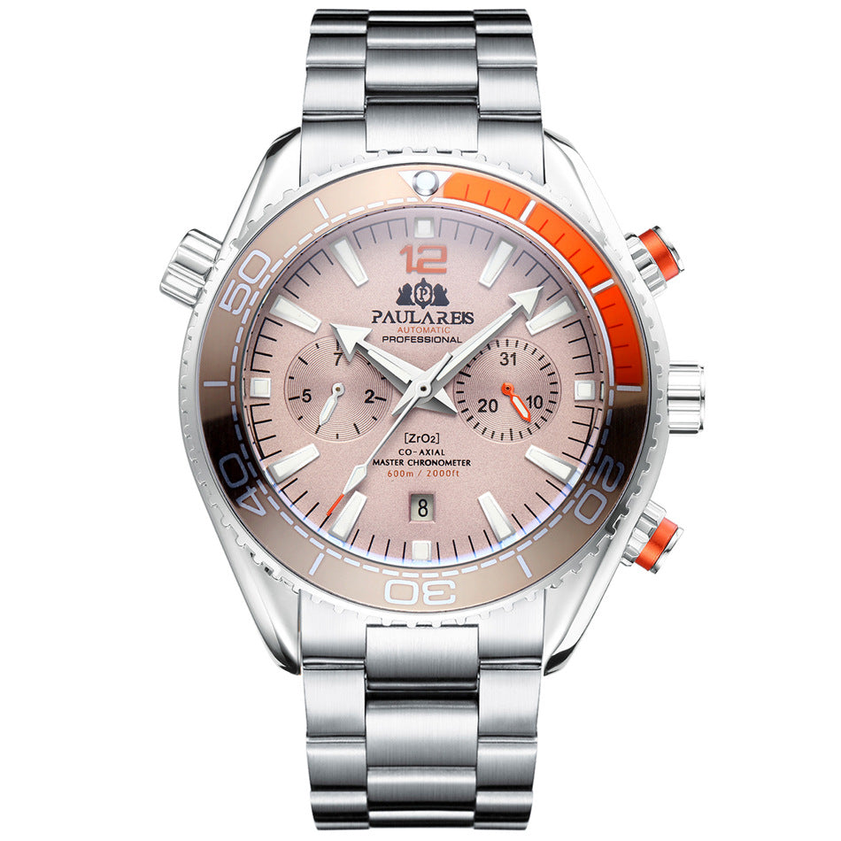Automatik-Mechanik-Luminelle Herrenuhr mit Stahlband – Bild 1 | LuxeStyle