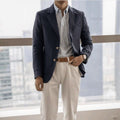 Leichter Leinen-Blazer für Herren – Bild 2 | LuxeStyle