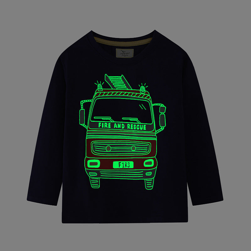 Leuchtendes Langarm-Shirt für Kinder – Bild 2 | LuxeStyle