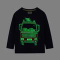 Leuchtendes Langarm-Shirt für Kinder – Bild 5 | LuxeStyle