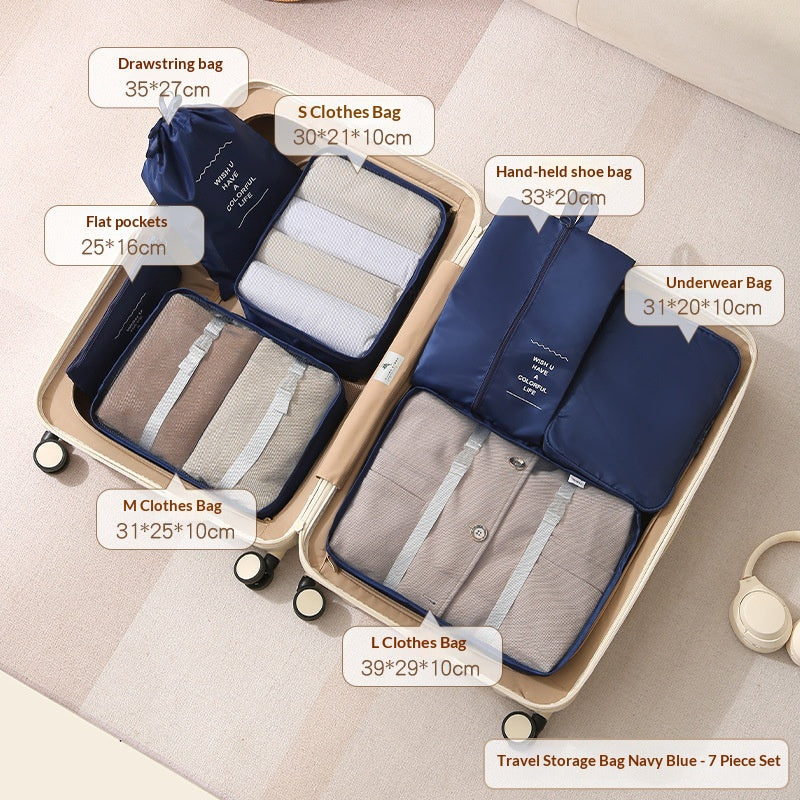 Reise-Organizer-Set für Kleidung & Kosmetik – Bild 6 | LuxeStyle