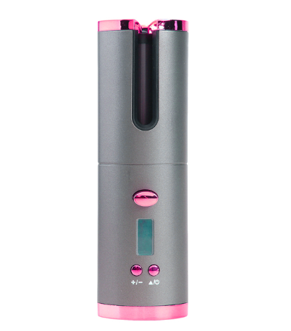 Kabelloser Automatik-Haarglätter mit LCD-Bildschirm
