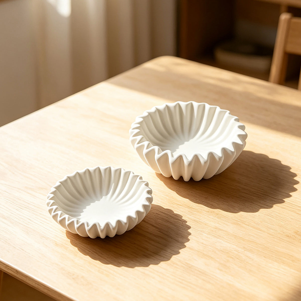 Weisse Fruchtschale aus Resin – Bild 6 | LuxeStyle