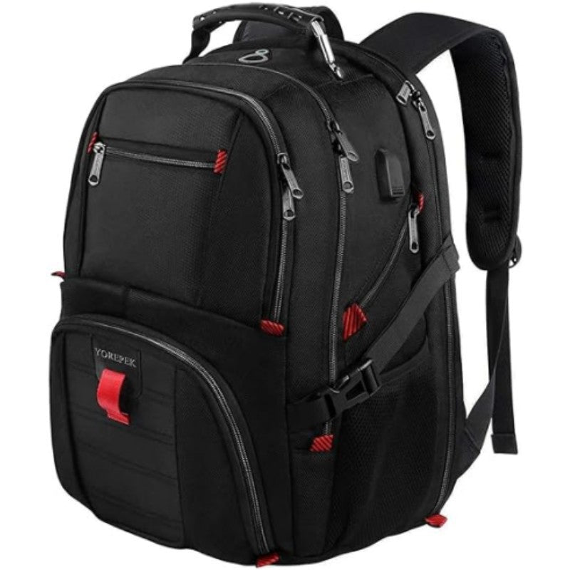 Grosses Multifunktions‑USB‑Rucksack (36‑55 L) – Bild 5 | LuxeStyle