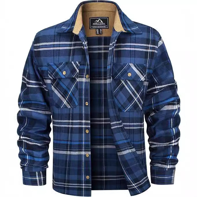 Herren Flanellhemd Kariert – Bild 12 | LuxeStyle