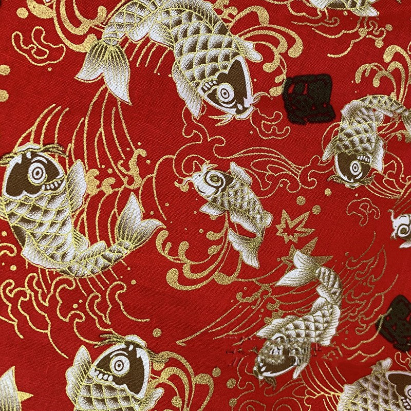 Baumwollstoff Kirschblüten-Kimono im China-Stil – Bild 8 | LuxeStyle