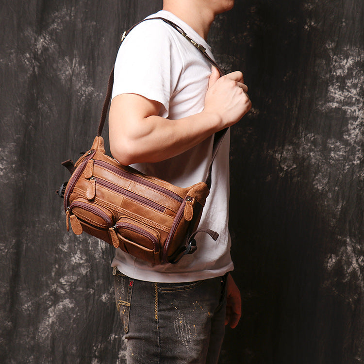 Männer-Rucksack aus Kuhleder – grosse Kapazität | LuxeStyle