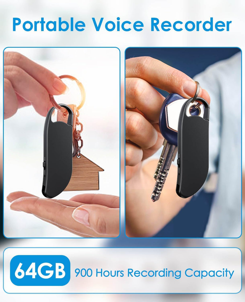 Digitaler Diktierrekorder, 64 GB