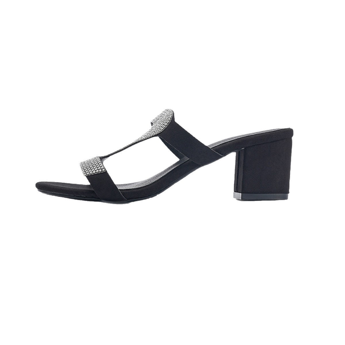 Dicksohlige Hochhackige Sandalen