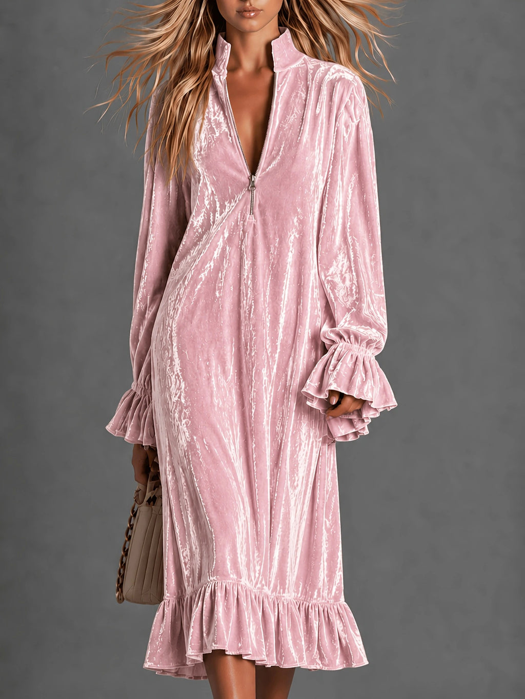 Polyester-Kleid