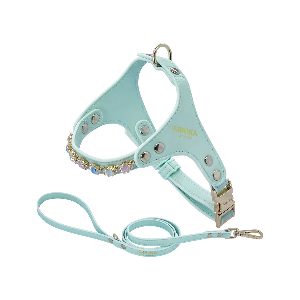 Hundegeschirr & Leine mit Strass – Bild 8 | LuxeStyle