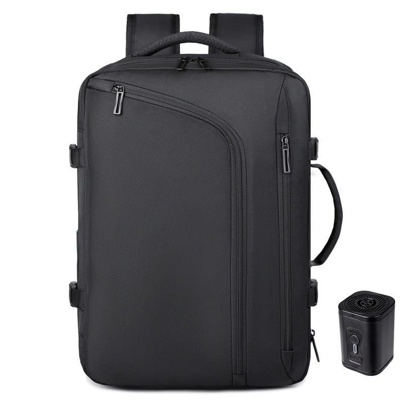 Kompressionsrucksack mit Vakuumfunktion, schwarz – Bild 3 | LuxeStyle