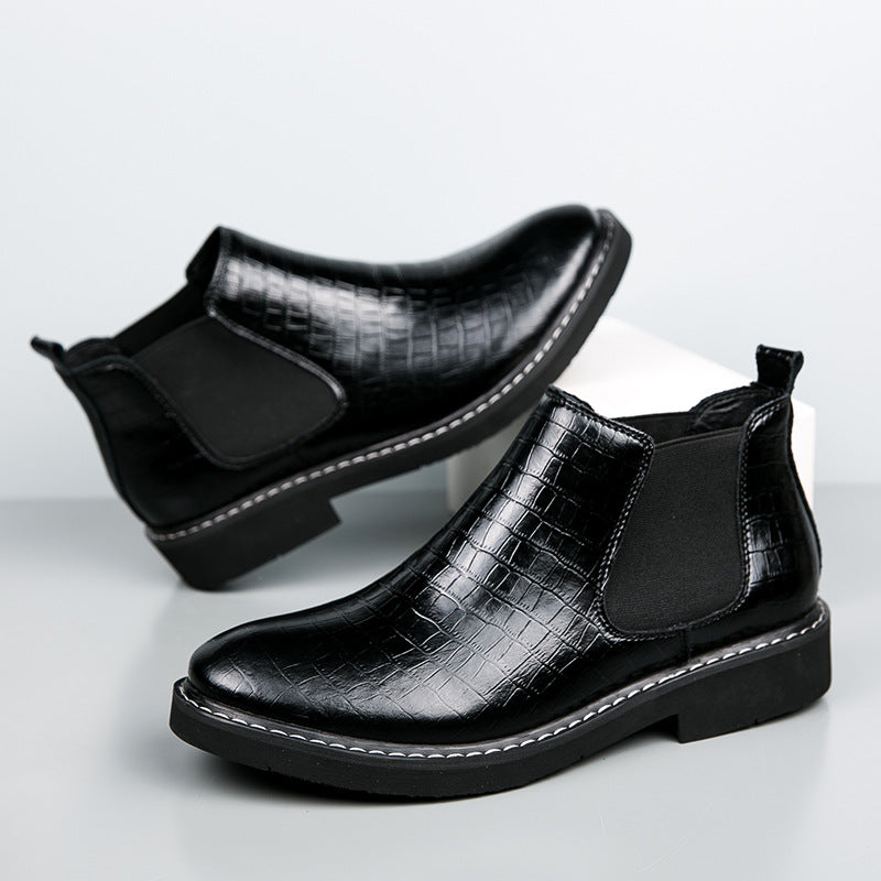 Herren Lederboots mit höherem Schaft – Bild 5 | LuxeStyle