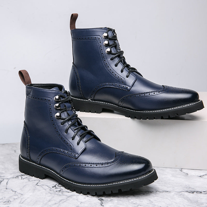Mid-Calf Martin Boots