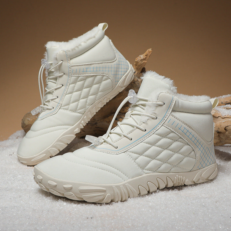 Winter-Baumwollschuhe aus Samt – Bild 7 | LuxeStyle