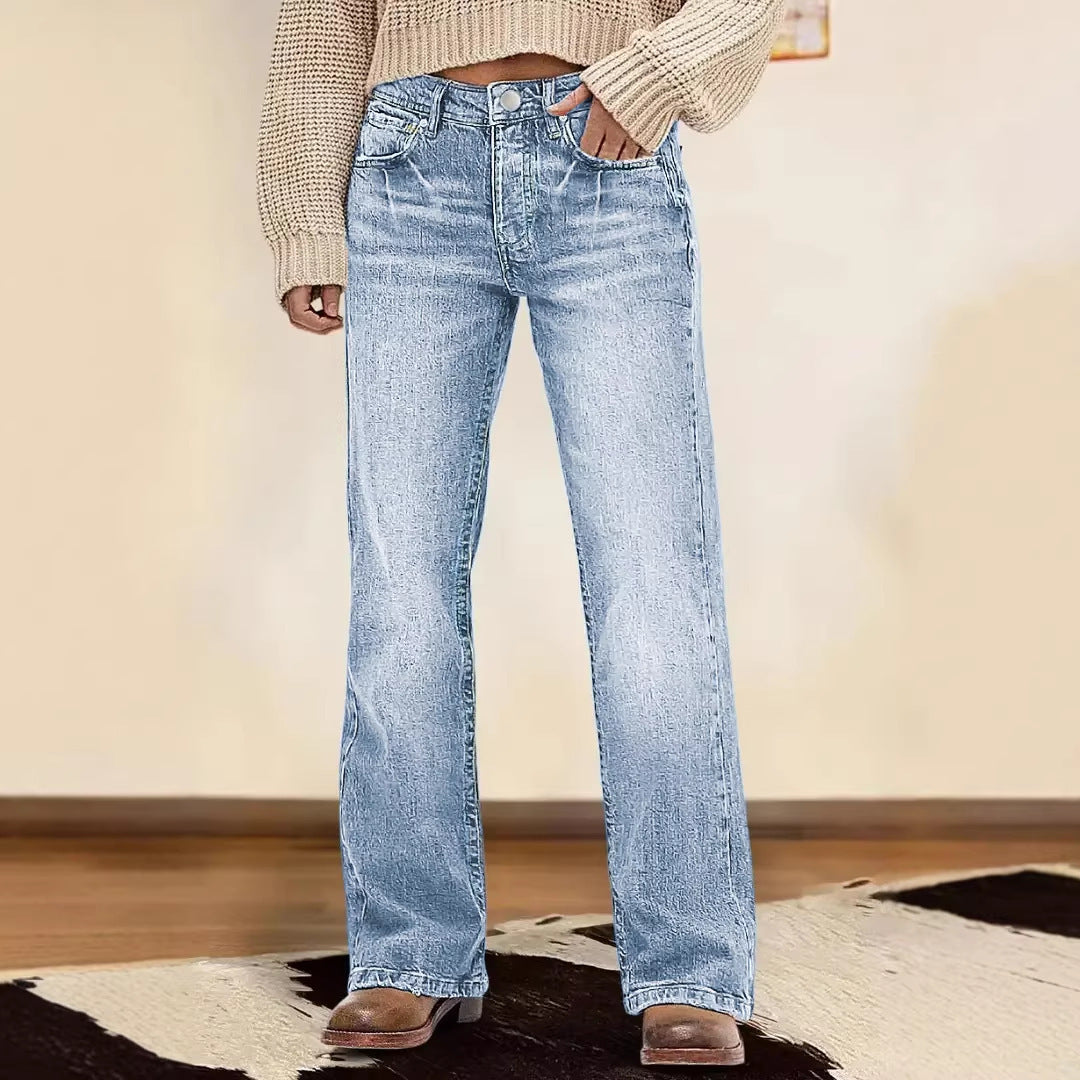High-Waist Vintage Jeans für Damen