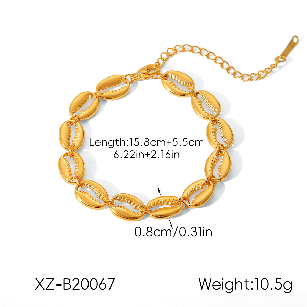 Armband mit Seestern- und Muschel-Elementen – Bild 15 | LuxeStyle