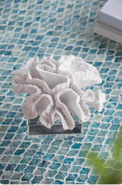 Korallen-Ornament mit Kristallbasis – Bild 5 | LuxeStyle