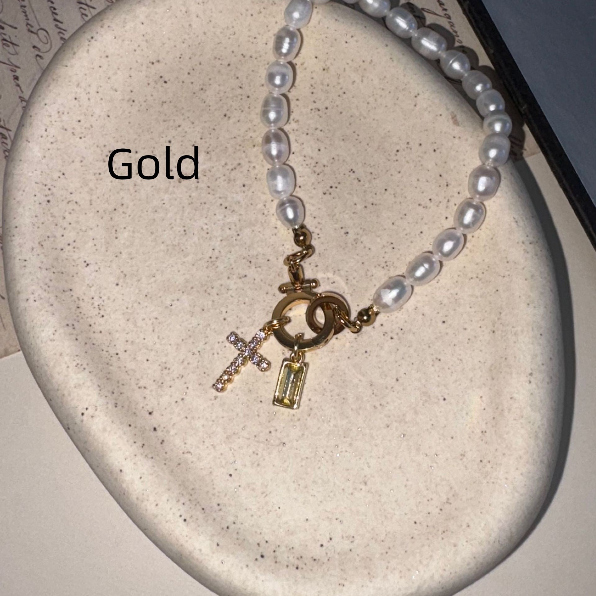 Geburtsstein-Armband mit Süsswasserperle