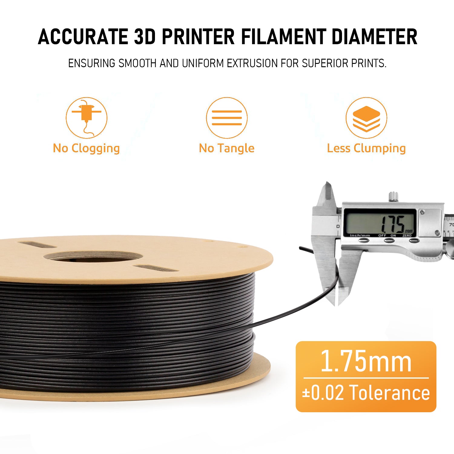 PETG-CF Filament, Carbonfaserverstärkt