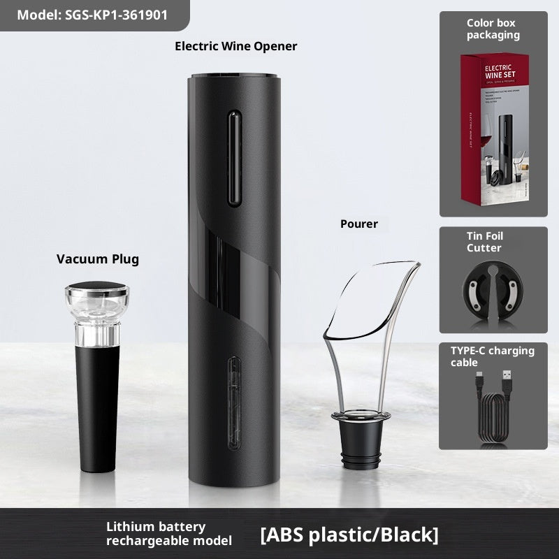 Elektrischer Flaschenöffner mit USB-Ladung – Bild 2 | LuxeStyle