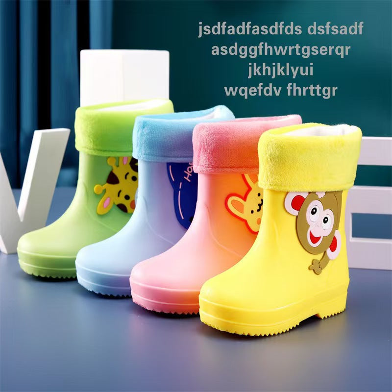 Regenstiefel für Kinder mit Tier-Motiven