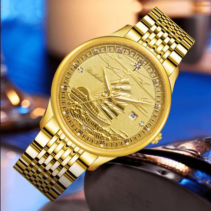 Männer Armbanduhr mit Nachtlicht