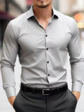 Business Hemd Slim Fit für Herren – Bild 12 | LuxeStyle