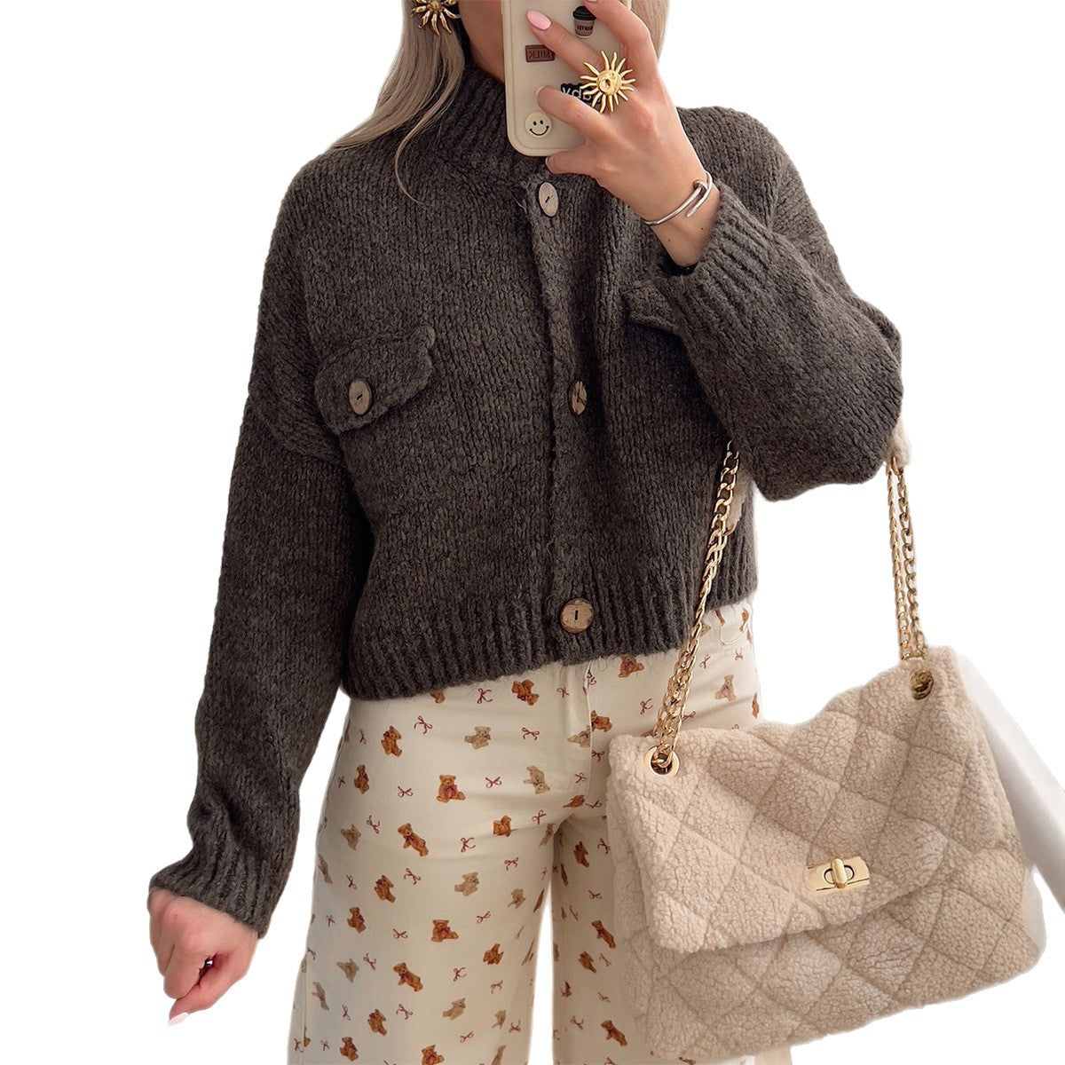 Strick-Cardigan für Damen