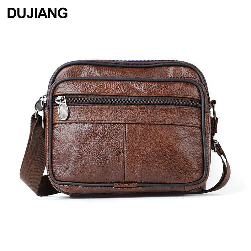 Herren Crossbody Tasche Vollnarbenleder – Bild 2 | LuxeStyle