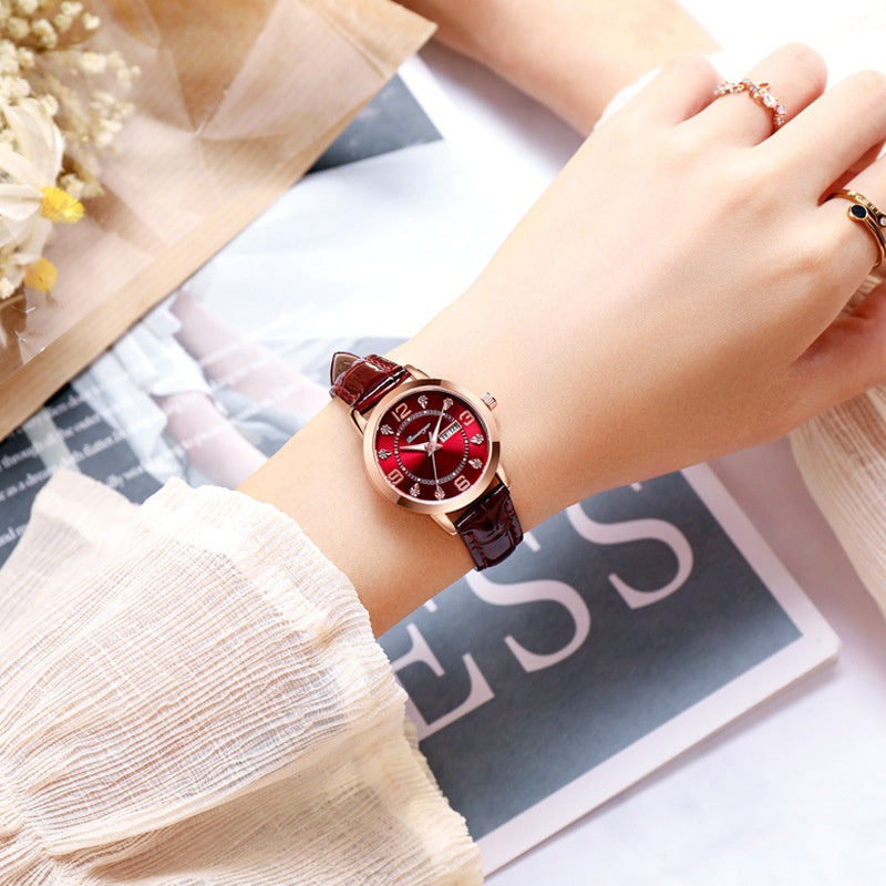 Wasserdichte Leuchtquarzuhr