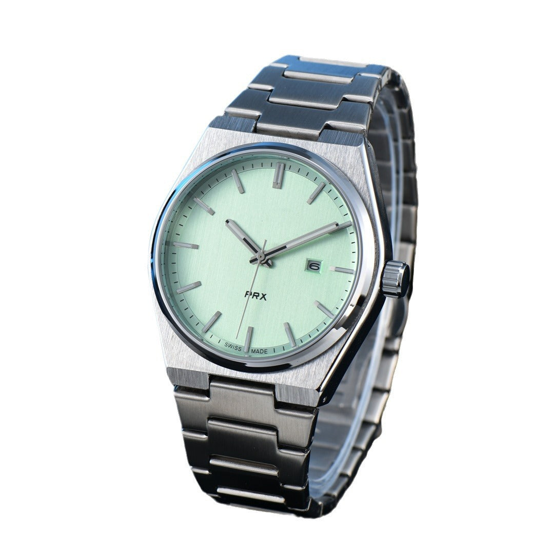 Elegante Herrenquarzuhren mit Stahlband