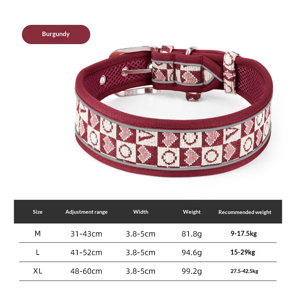Atmungsaktiver Hundehalsband