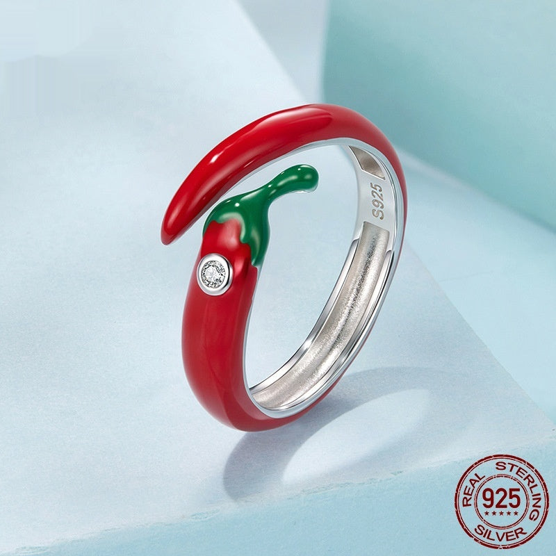 Verstellbarer offener Ring aus 925er Sterlingsilber | LuxeStyle